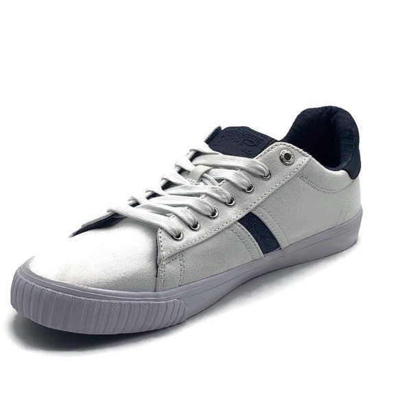 MAXSOLD Levi’s Low Top Lace Up Mens Sneakers - Picture 4 of 9